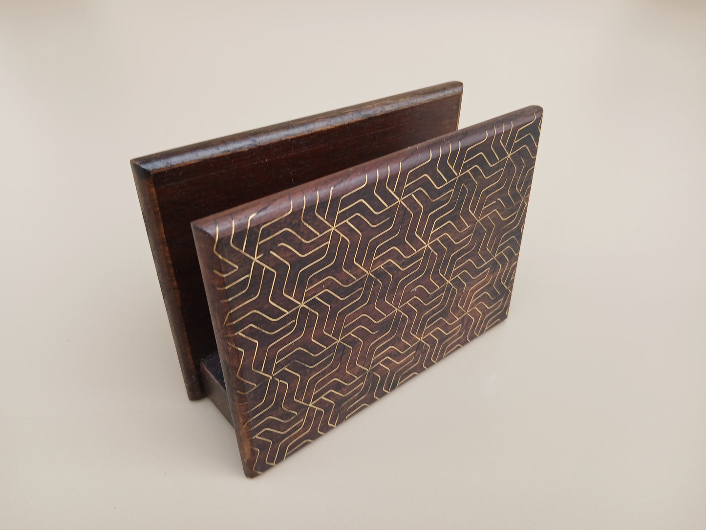 Tarkashi Napkin Holder - Triangular tesselation