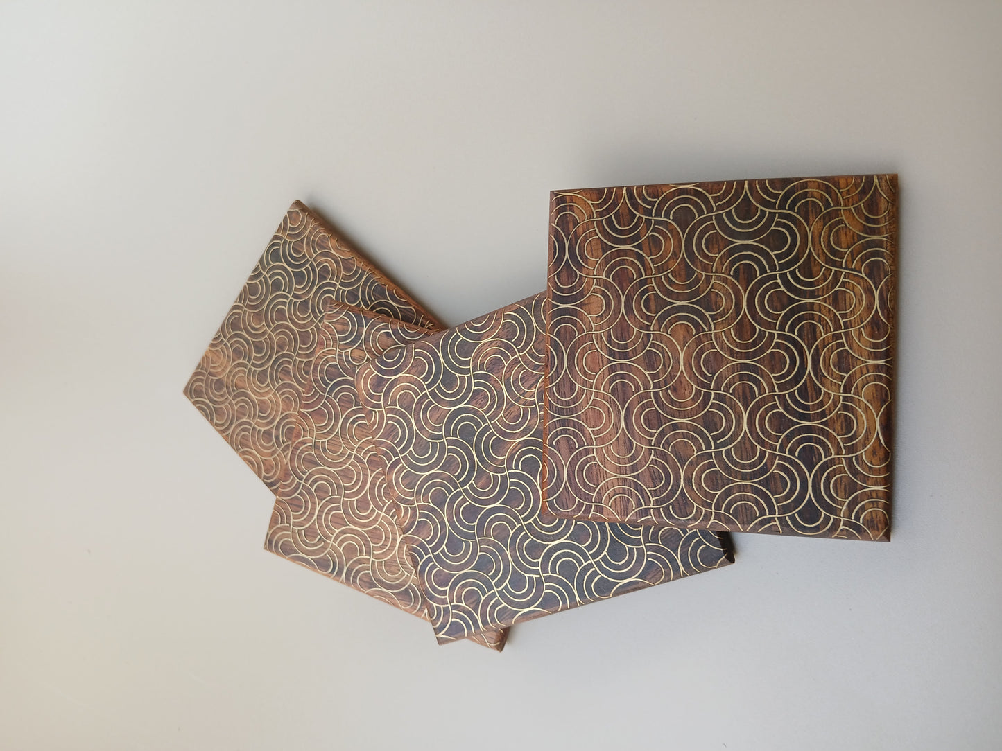 Tarkashi Coasters - Semi circular Tesselation