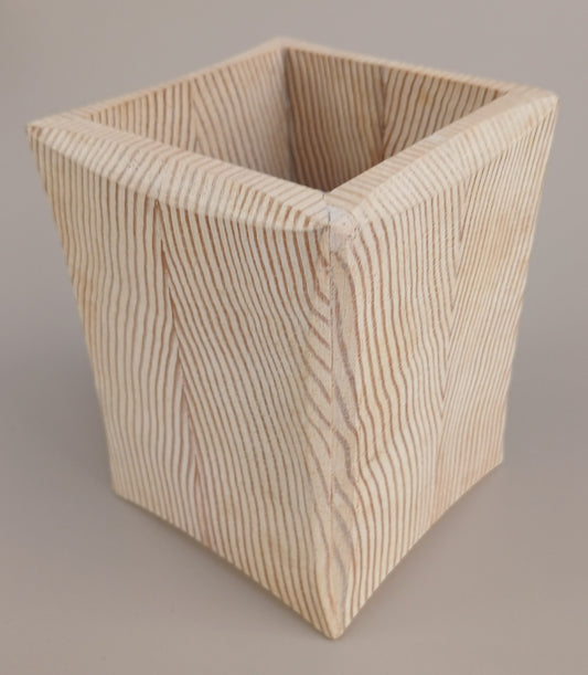 Pine Wood Cutlery Holder