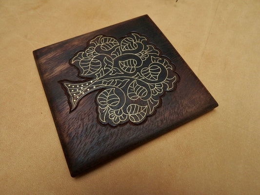 Tarkashi Tree of Life Coasters