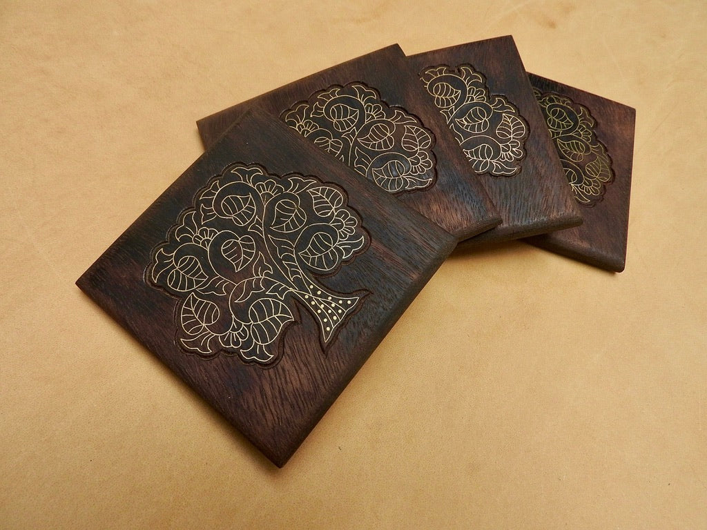Tarkashi Tree of Life Coasters