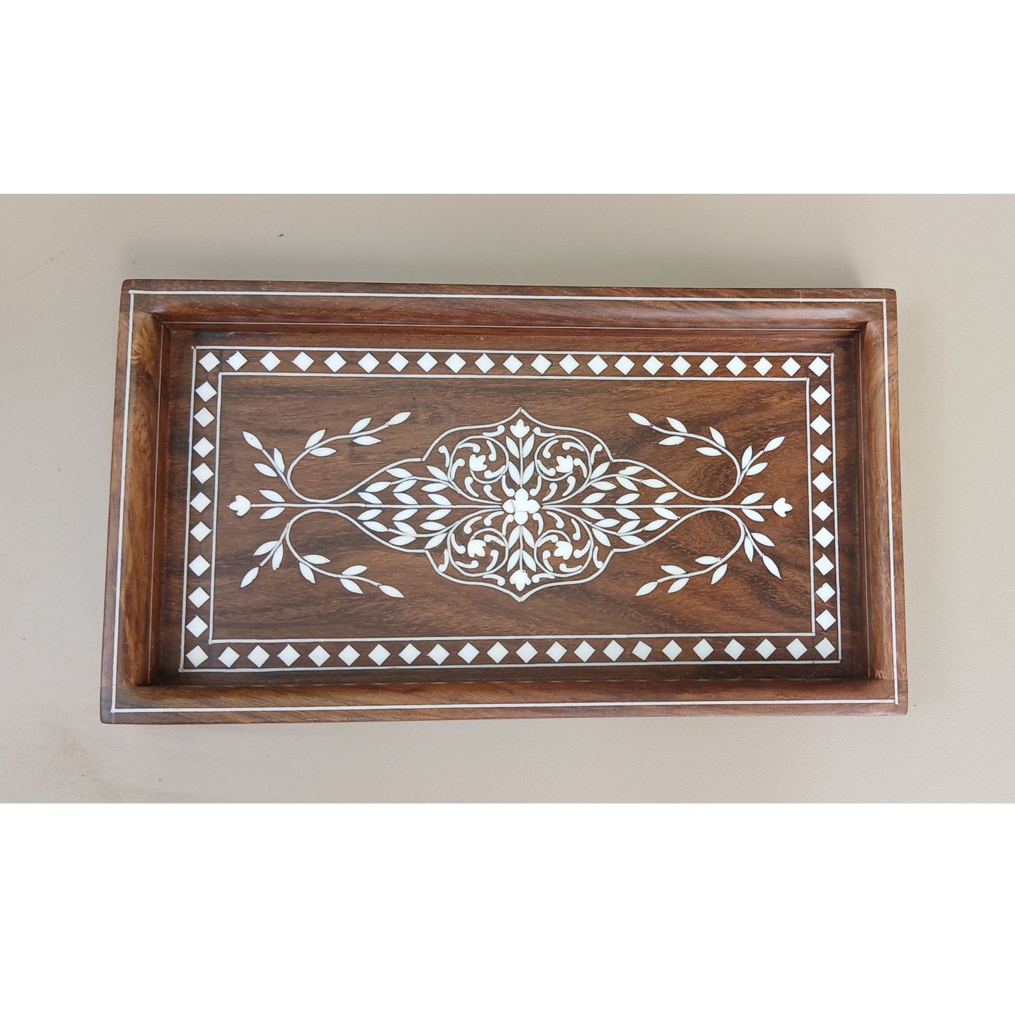 Long Inlay Tray - Hoshiarpur