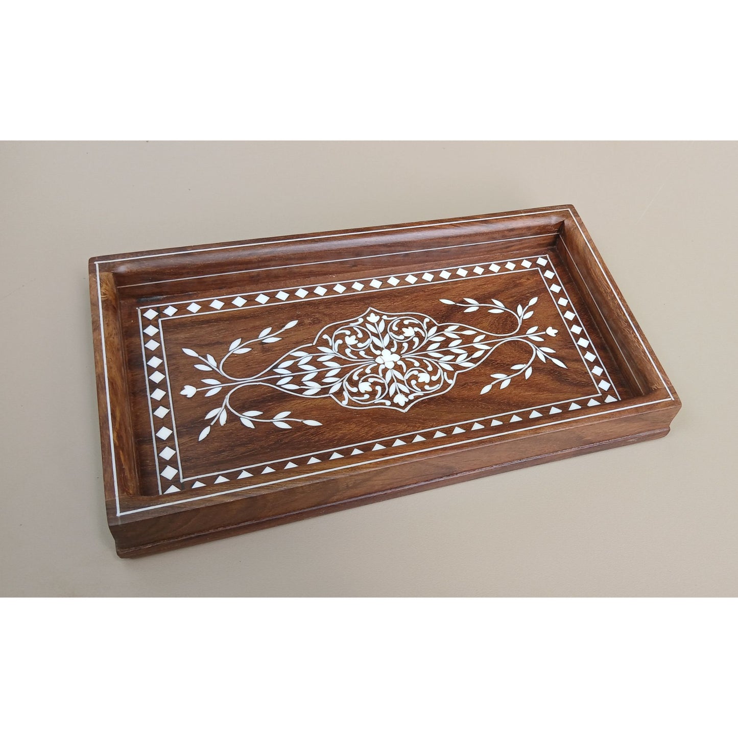 Long Inlay Tray - Hoshiarpur