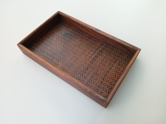 Tarkashi Tray 6"X12" - Arches
