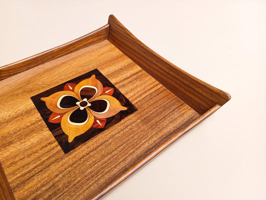 Qutub Tray- Siris Wood