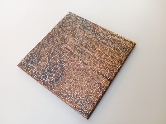 Tarkashi Trivet - Semicircle Tesselation