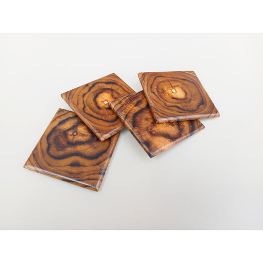 Teak Coasters
