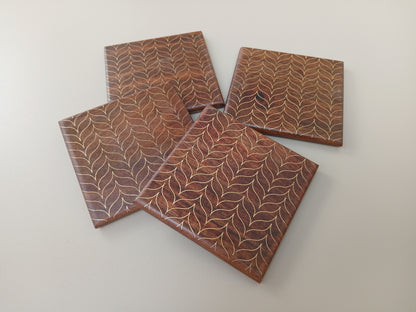 Tarkashi Coasters - Arches