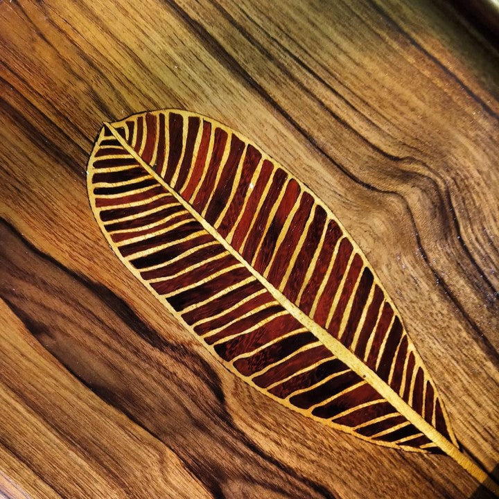 Woodcraft Leaf Design