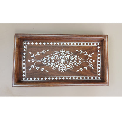 Long Inlay Tray - Hoshiarpur