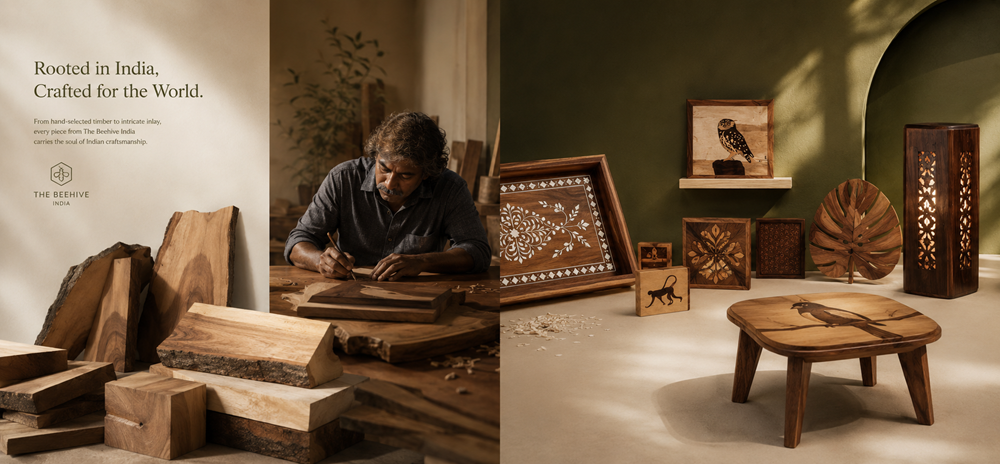 The Beehive India Woodcraft Studio