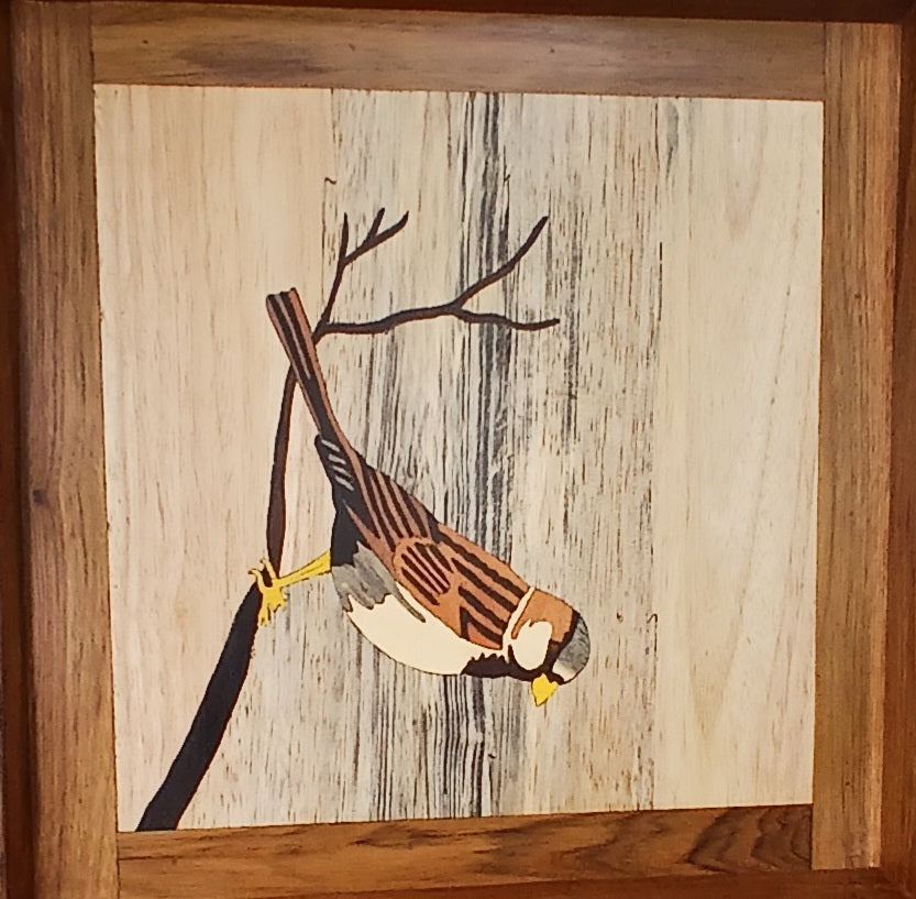 Bird Tray - Sparrow