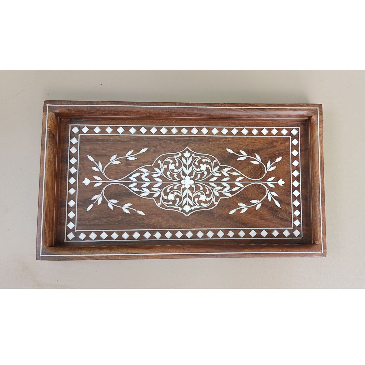 Long Inlay Tray - Hoshiarpur