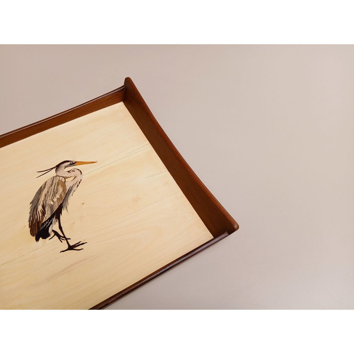 Bird Tray - Blue Heron