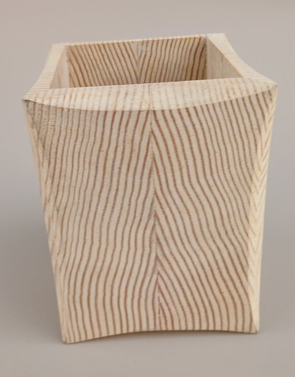 Pine Wood Cutlery Holder
